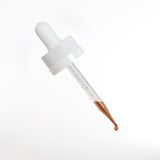 ZMZM Labs Density Peptide Scalp Serum — dropper detail showing serum texture
