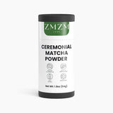 ZMZM Labs Asr Calm Matcha — ceremonial-grade matcha powder, formulated to halal standards, for afternoon focus