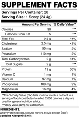 ZMZM Labs Pure Whey Isolate — product close-up