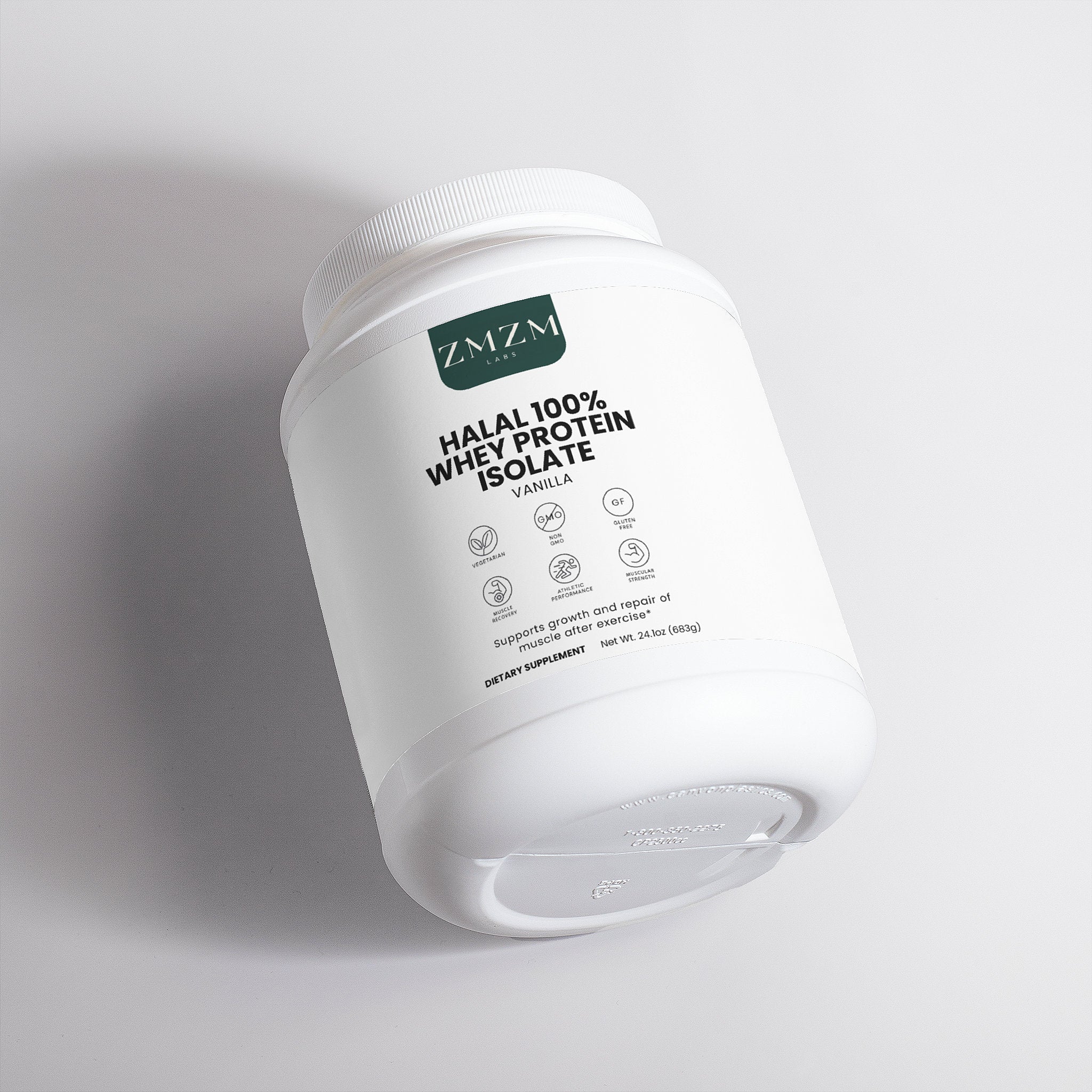 Halal 100% Whey Protein Isolate (Vanilla)