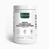 ZMZM Labs Halal Hydrolyzed Collagen Peptides container on a white background