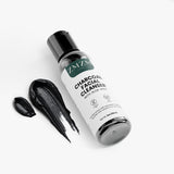 ZMZM Labs Charcoal Facial Cleanser with Aloe Vera on a white background