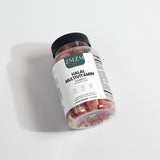 Jar of ZMZM Labs Halal Multivitamin Gummies on a light gray background
