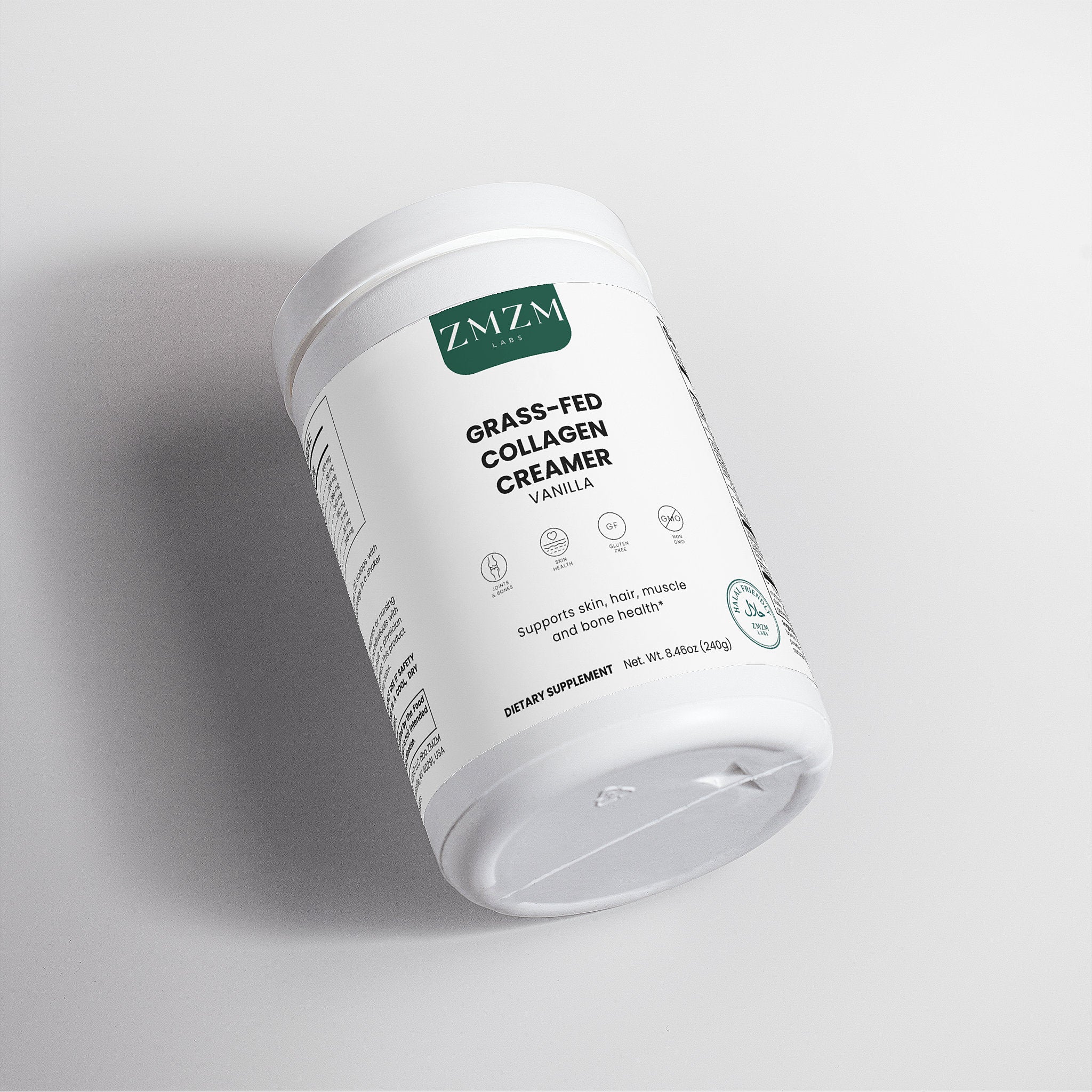 Halal Grass-Fed Collagen Creamer (Vanilla)