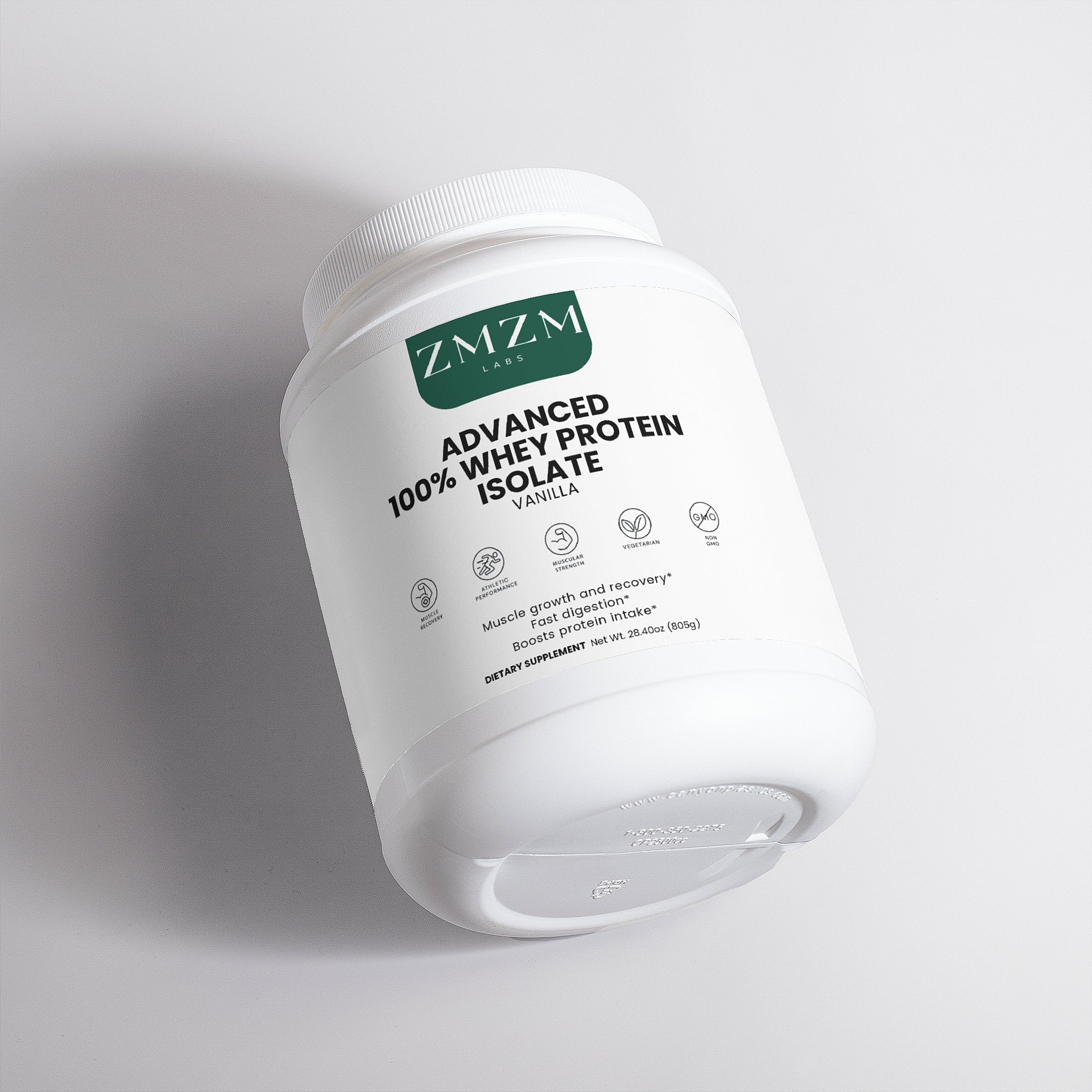 Halal Advanced 100% Whey Protein Isolate (Vanilla)