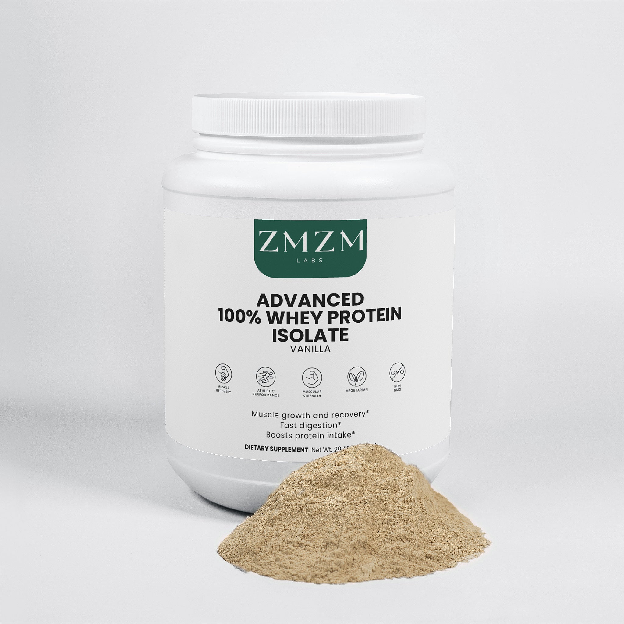 Halal Advanced 100% Whey Protein Isolate (Vanilla)