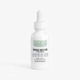 ZMZM Labs Snail Mucin face serum bottle on a white background