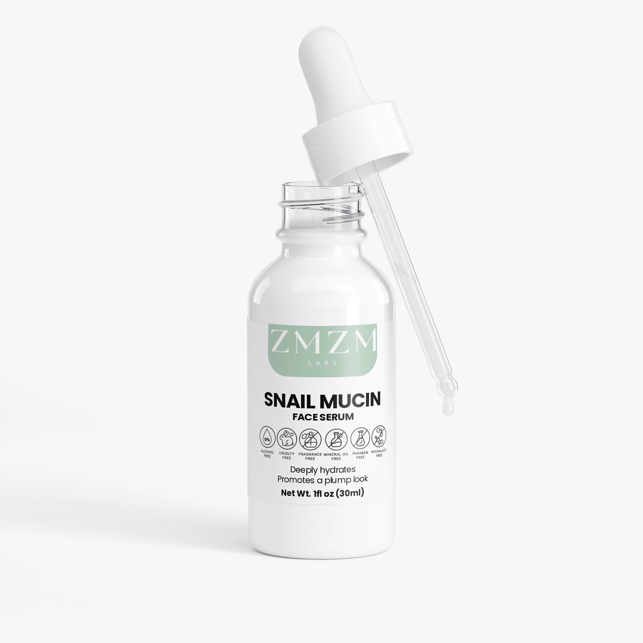 Repair & Glow — Halal Snail Mucin Serum | ZMZM Labs