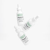 Three bottles of ZMZM Labs Snail Mucin Face Toner on a white background