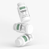 Three bottles of ZMZM Labs Ayurvedic Complex on a white background