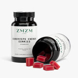 ZMZM Labs Focus & Stamina Cordyceps Gummies — packaging detail