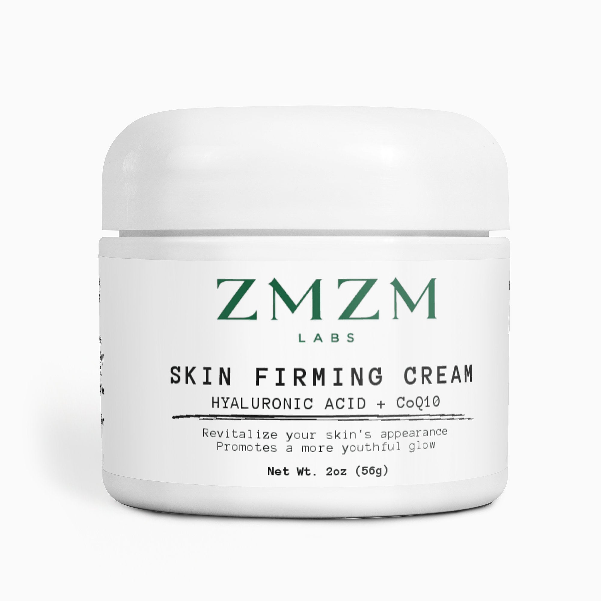 ZMZM Labs Lift & Define Firming Cream — halal DMAE, CoQ10 and hyaluronic acid firming cream, wudu-safe