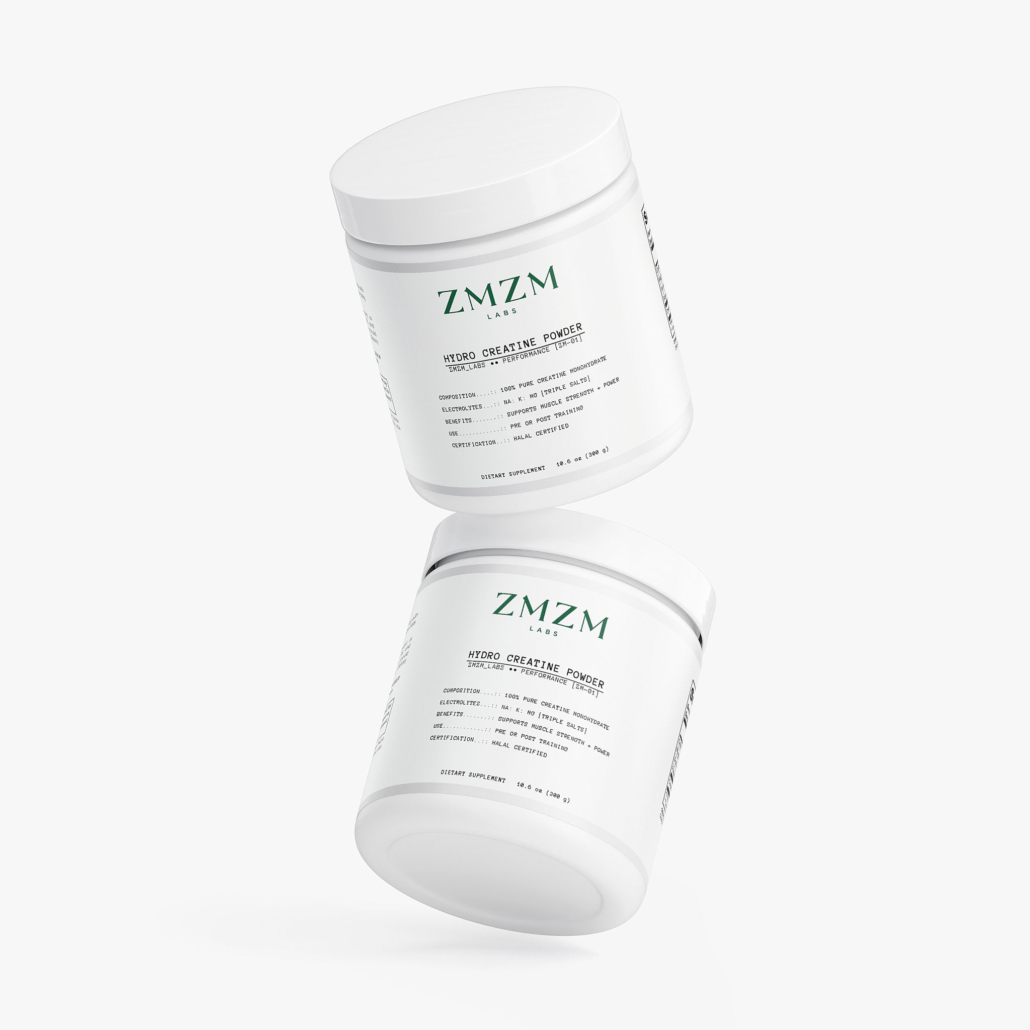 ZMZM Labs Strength + Hydration Creatine — lifestyle view